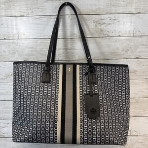 Tory Burch Gemini Link Canvas Tote